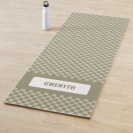 Gepersonaliseerde Gecontroleerde Groene Sage Enig Yogamat