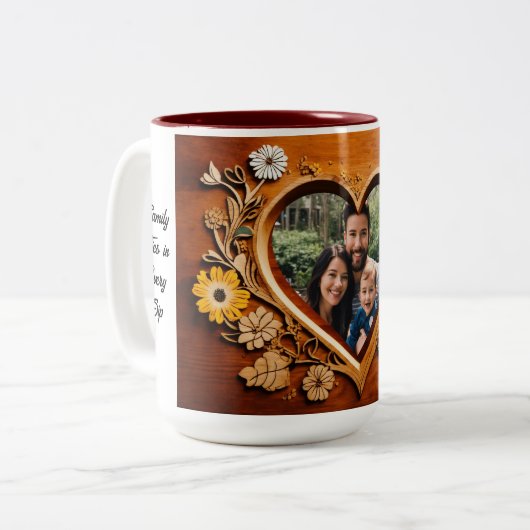 Gepersonaliseerde gedrukte Mok (Voorkant links)