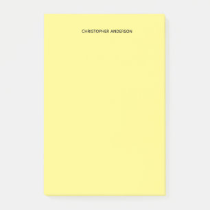 Gepersonaliseerde Geel Post-it® Notes