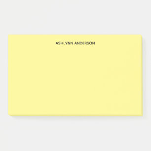 Gepersonaliseerde Geel Post-it® Notes