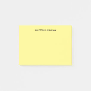 Gepersonaliseerde Geel Post-it® Notes