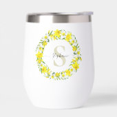 Gepersonaliseerde Geel Wit Daffodil Garland (Links)