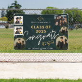 gepersonaliseerde gefeliciteerd bloom afstuderen B Spandoek (Insitu)