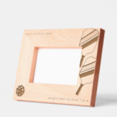 Gepersonaliseerde gegraveerd Afbeelding Lijst Pick (Links)