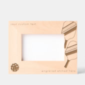 Gepersonaliseerde gegraveerd Afbeelding Lijst Pick (Voorkant)