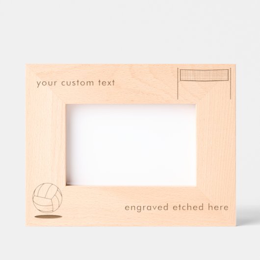 Gepersonaliseerde gegraveerd Afbeelding Lijst Voll (Voorkant)