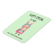 Gepersonaliseerde Geheime Boeddy Happy Spring Flex Magneet (Linkerzijde)