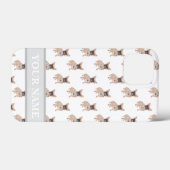 Gepersonaliseerde gemaskeerde Frenchie Dog Case-Mate iPhone Case (Achterkant (horizontaal))