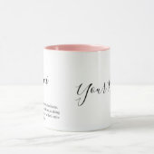 "Gepersonaliseerde Gemini Zodiac teken Naam en eig Mok (Midden)