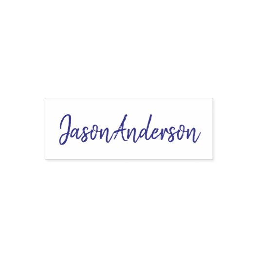 Gepersonaliseerde generieke handtekening stempel v (Design)