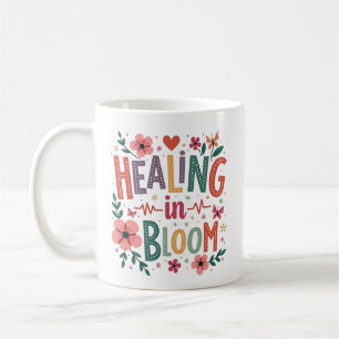 Gepersonaliseerde genezing in Bloom Doctor Floral Koffiemok