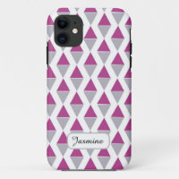 Gepersonaliseerde geometrische patroon iPhone 11 H