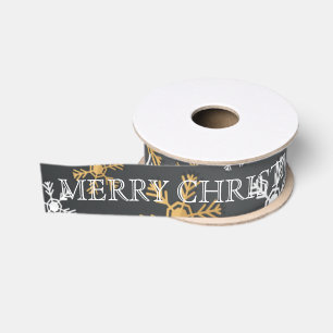 Gepersonaliseerde Gepersonaliseerd kerst Grosgrain Lint