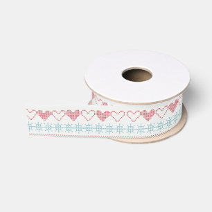 Gepersonaliseerde Gepersonaliseerd kerst Grosgrain Lint