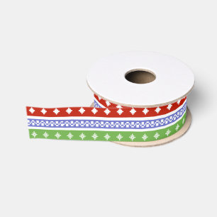 Gepersonaliseerde Gepersonaliseerd kerst Grosgrain Lint