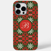 Gepersonaliseerde gevierde Kerstmis/winter Case-Mate iPhone Case (Achterkant)