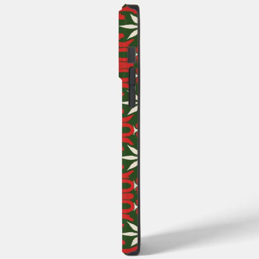 Gepersonaliseerde gevierde Kerstmis/winter Case-Mate iPhone Case (Achterkant / Links)