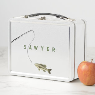 Gepersonaliseerde Gevist metalen lunchbox