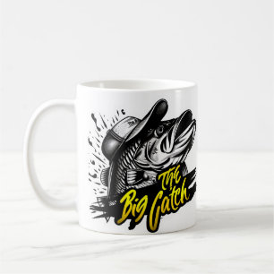 Gepersonaliseerde Gevist "The Big Catch" Koffiemok