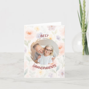 Gepersonaliseerde gevouwen notitie Kaart Beste g