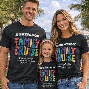 Gepersonaliseerde gez cruise t-shirt