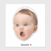 Gepersonaliseerde Gezicht Stickers, Aangepaste Gez Sticker (Vel)