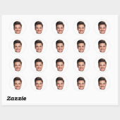 Gepersonaliseerde Gezicht Stickers Foto Aangepaste (Vel)