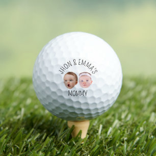 Gepersonaliseerde Gezichtsfoto Kinder, Moederdag G Golfballen