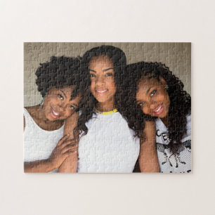 Gepersonaliseerde gezinsfoto legpuzzel