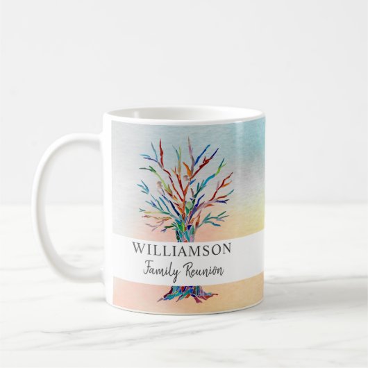 Gepersonaliseerde gezinshereniging - Mok van de ge (Links)