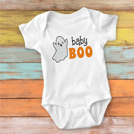 Gepersonaliseerde Ghost Baby Boo Halloween Romper