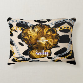 Gepersonaliseerde Gift voor Verjaardag, Bruid, Bru Accent Kussen