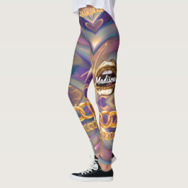 Gepersonaliseerde Gift voor Verjaardag, Bruid, Bru Leggings