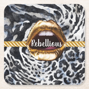 Gepersonaliseerde Gift voor Verjaardag, Bruid, Bru Vierkante Kartonnen Onderzetter