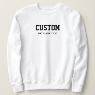 Gepersonaliseerde Gifts Custom Crewneck Matching F Trui