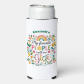 ❤️Gepersonaliseerde GIGI Gifts Moederdag Verjaarda (Seltzer Achterkant)