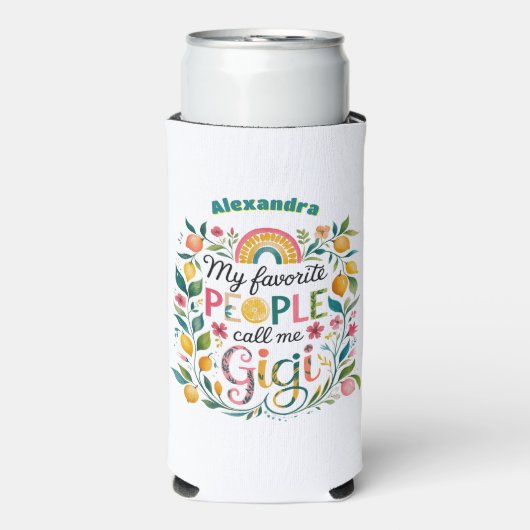 ❤️Gepersonaliseerde GIGI Gifts Moederdag Verjaarda (Seltzer Voorkant)