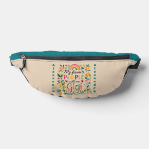 ❤️Gepersonaliseerde GIGI Gifts Moederdag Verjaarda Heuptasje
