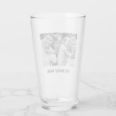 Gepersonaliseerde glazen geschenken voor haar gesc (Achterkant)