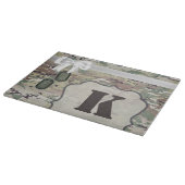 Gepersonaliseerde glazen snijden leger OCP Camo Un Snijplank (Hoek)