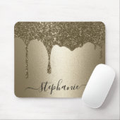 Gepersonaliseerde Glitter Grip Muismat (Met muis)