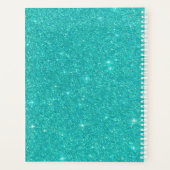 Gepersonaliseerde glitters planner (Achterkant)