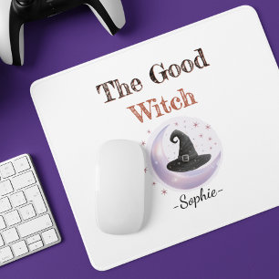 Gepersonaliseerde Goede Heks Halloween Mousepad Muismat