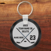 Gepersonaliseerde, goedkope hockey geschenken. Hoc Sleutelhanger (Voorkant)