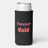 Gepersonaliseerde Golden Script Floral Roos Custom (Seltzer Achterkant)