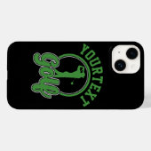 Gepersonaliseerde Golf ADD NAAM Retro Pro Golfer S Case-Mate iPhone Case (Achterkant (horizontaal))