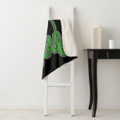 Gepersonaliseerde Golf ADD NAAM Retro Pro Golfer S Sherpa Deken (In situ)