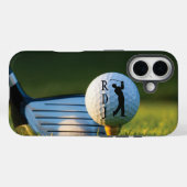 Gepersonaliseerde Golf iPhone Case (Achterkant (horizontaal))