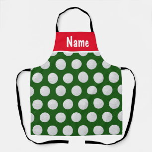 Gepersonaliseerde Golf Kerstcadeaus Golf thema Schort