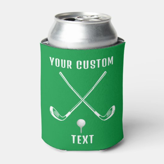 Gepersonaliseerde Golf Pun Blikjeskoeler (Blikje Voorkant)
